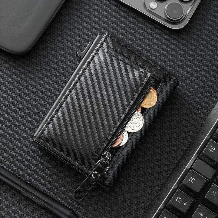 Carbon Fiber Zip Wallet Stornfield