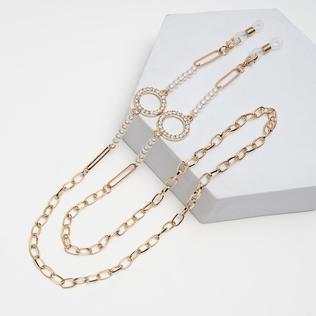 Premium Pearl-Embellished Eyewear Chain Stornfield