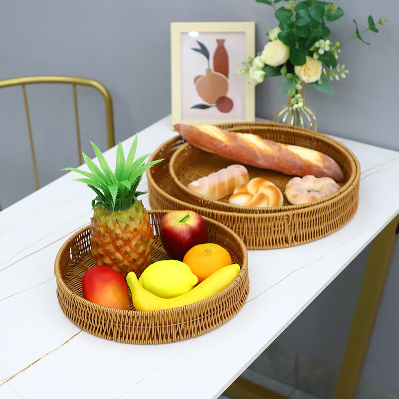 Stylish Wicker Serving Bowl Stornfield