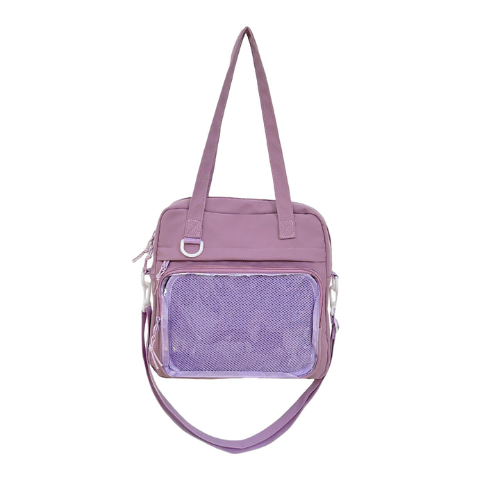 Practical Tote Bag with Transparent Viewing Window Stornfield