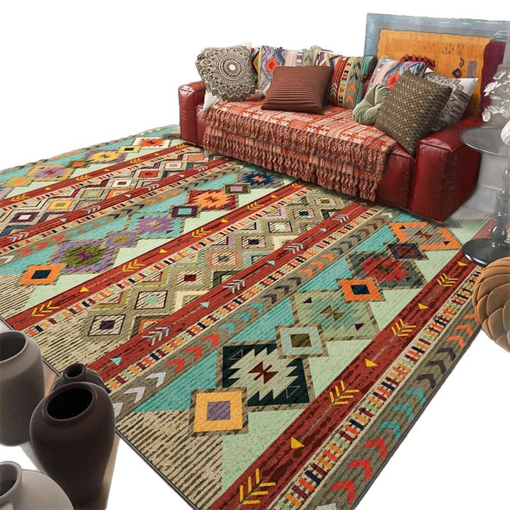 Geometric Pattern Area Rug Stornfield