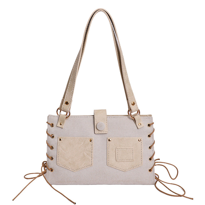 WoElegantly Structured Utility Tote Bag Stornfield