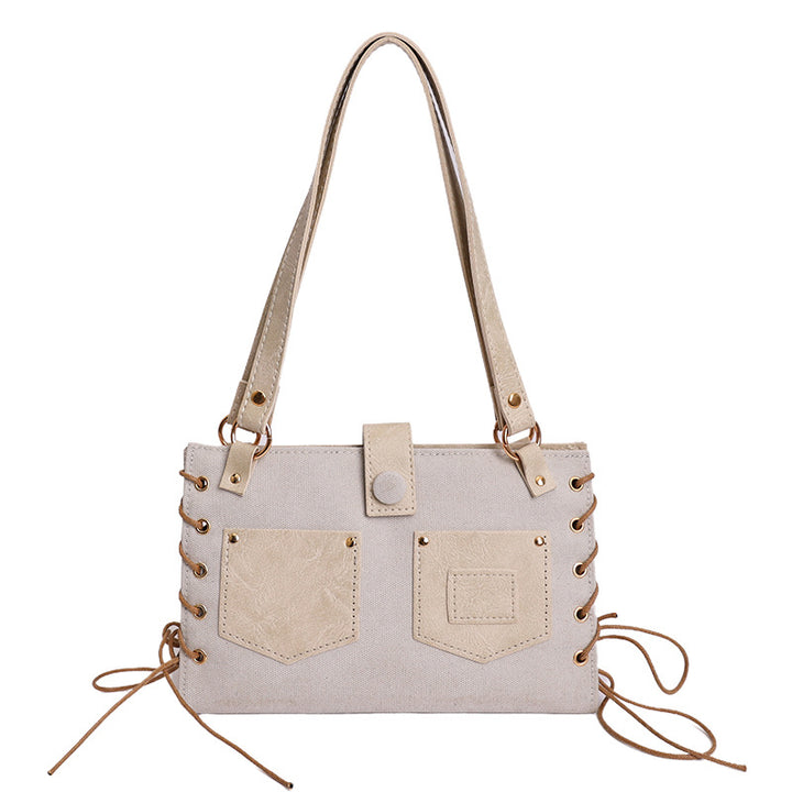 WoElegantly Structured Utility Tote Bag Stornfield