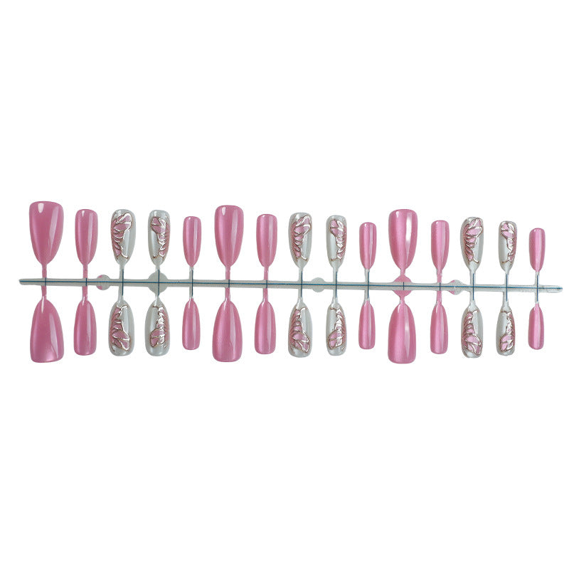 Artisan Decorated Press-On Nail Set Stornfield
