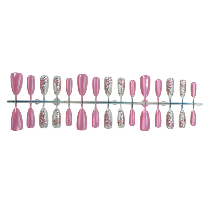 Artisan Decorated Press-On Nail Set Stornfield
