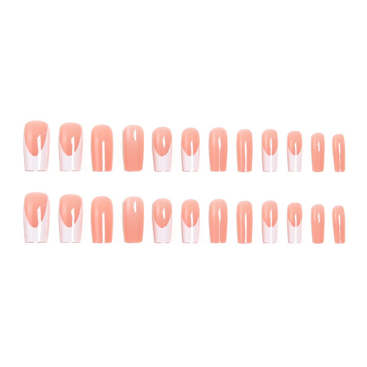 Elegant Natural Fake Nails Stornfield