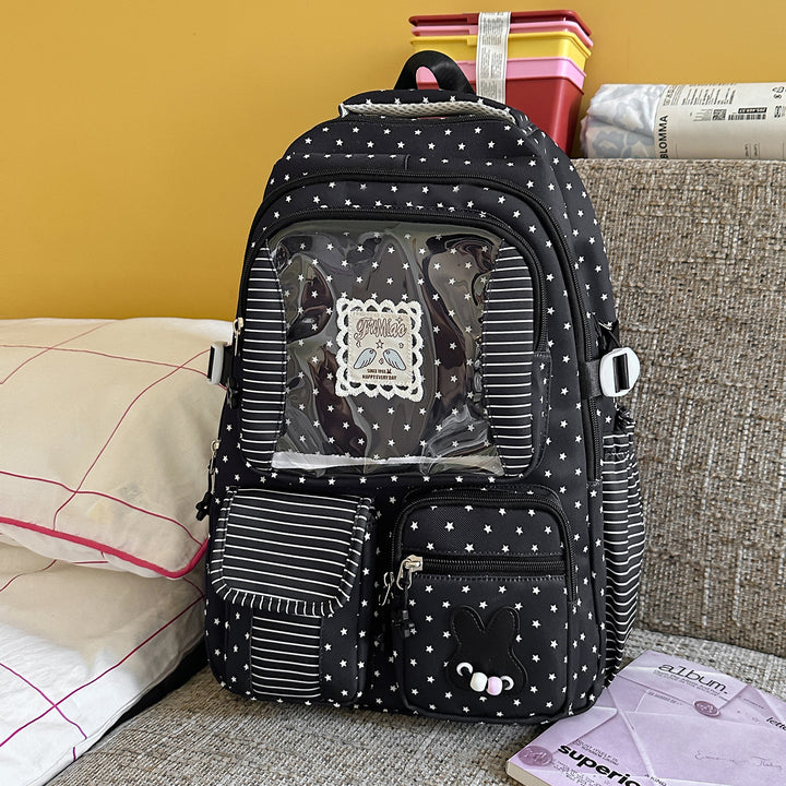 Playful Bunny Ear School Backpack Stornfield