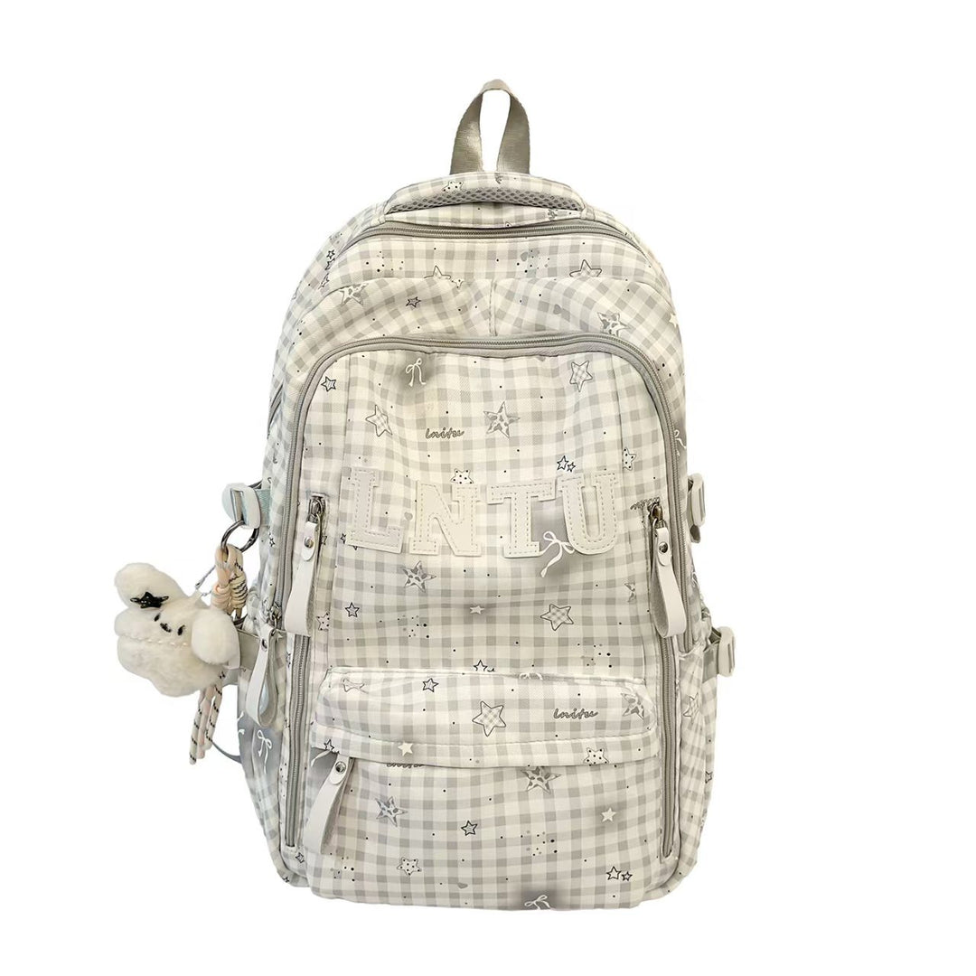 Stylish Checkered Backpack Stornfield