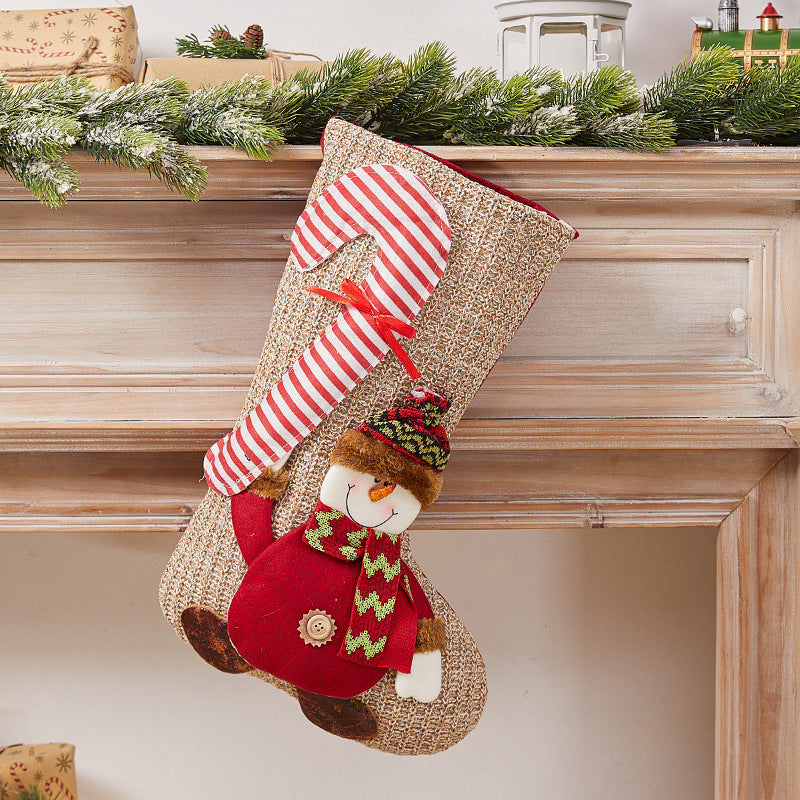 Festive Christmas stocking with nostalgic design Stornfield