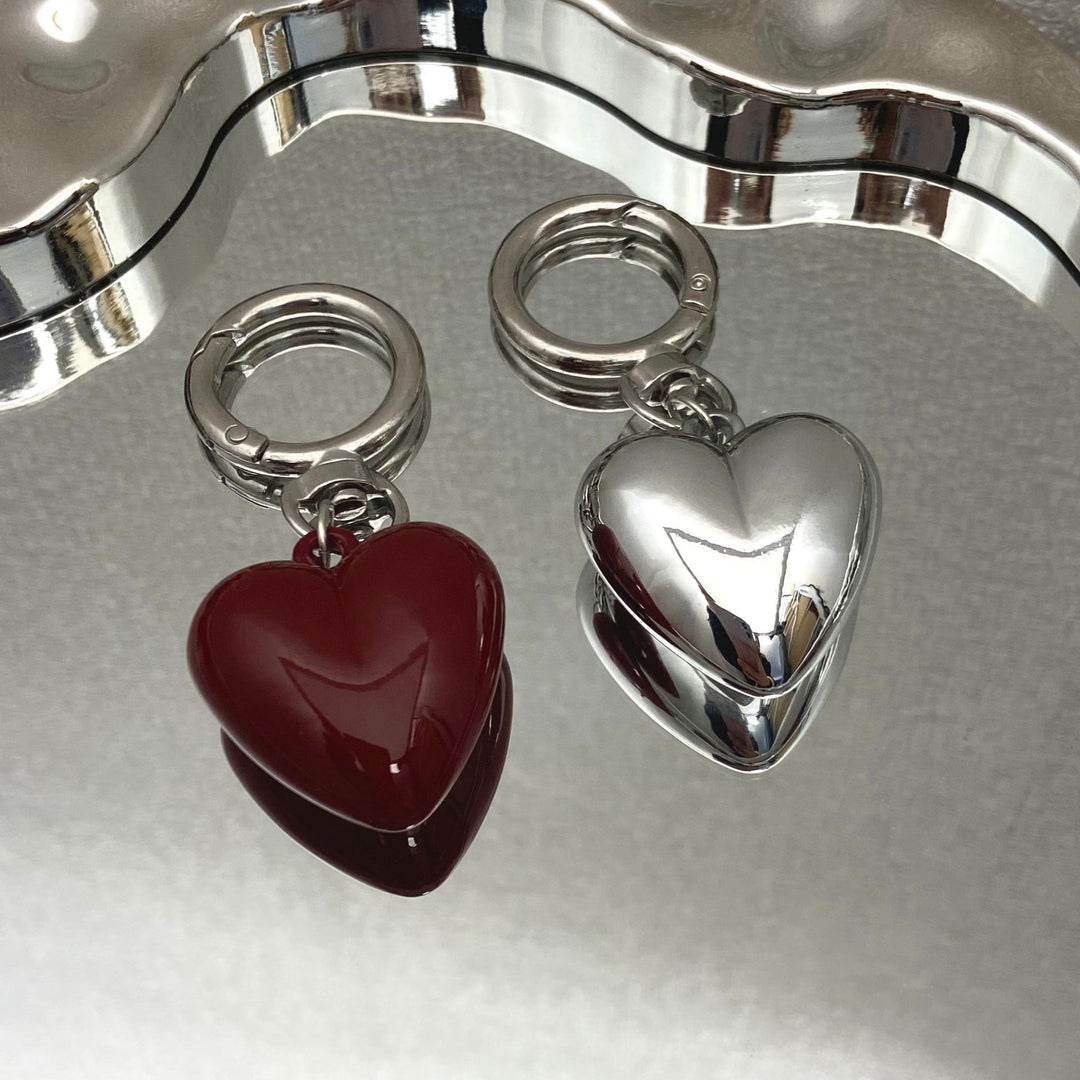 Heart-Shaped Charm Keychain Stornfield