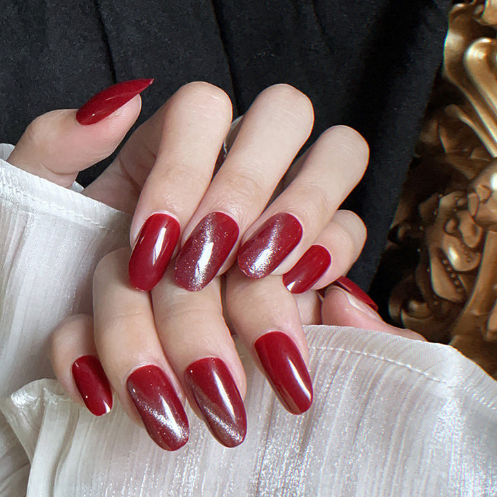 Glamorous artificial fingernails with shine and glitter effect Stornfield