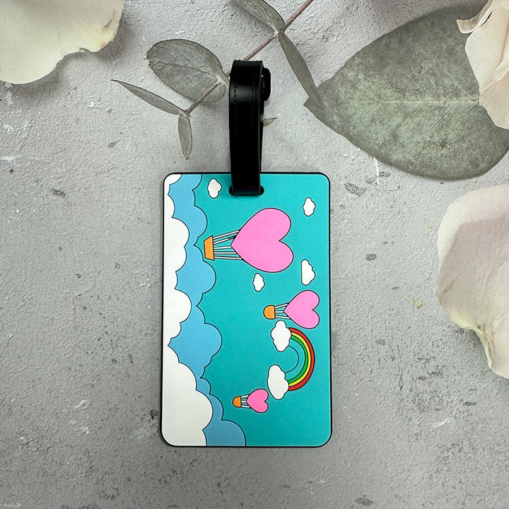 Whimsical Cloud-Themed Luggage Tag Stornfield