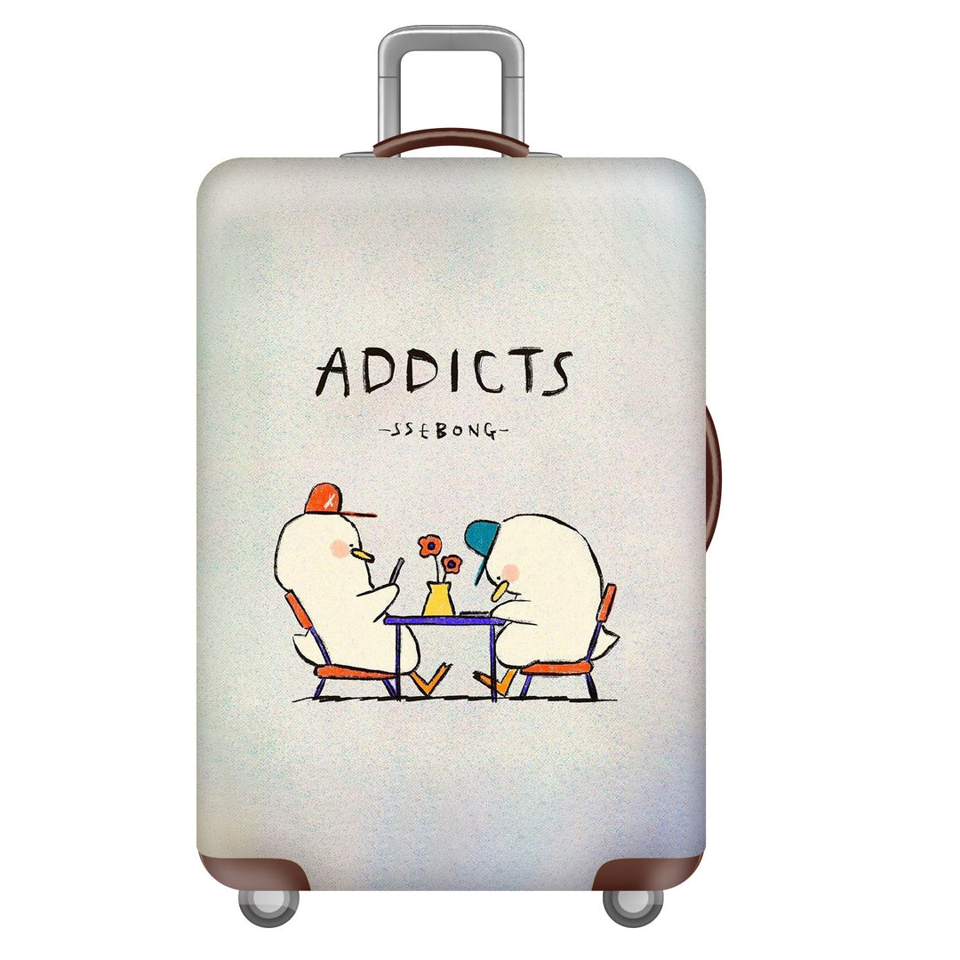 Women’s Hardshell Luggage with Creative Cartoon Design Stornfield