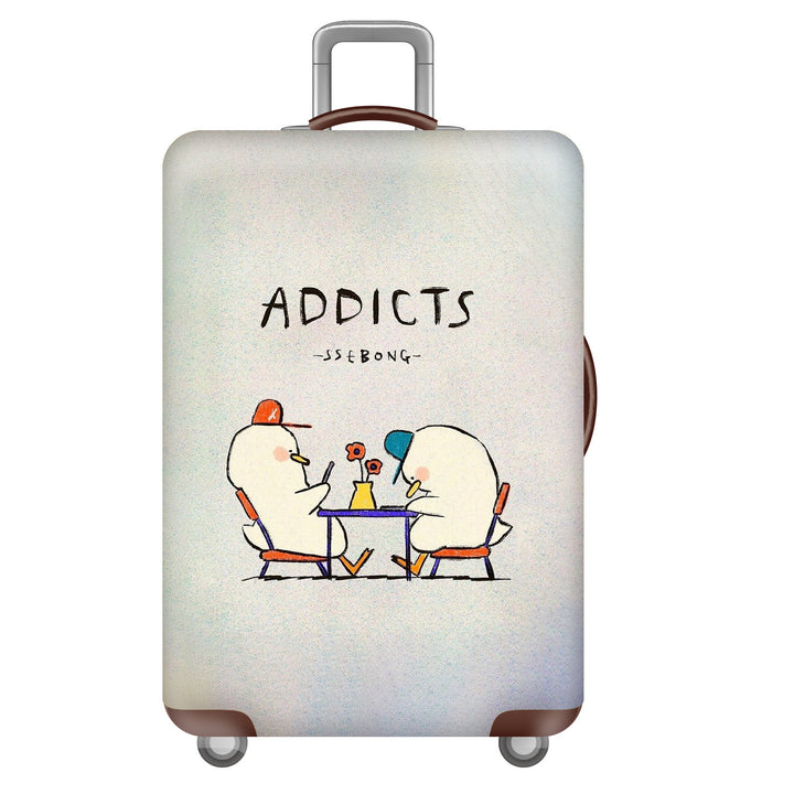 Women’s Hardshell Luggage with Creative Cartoon Design Stornfield