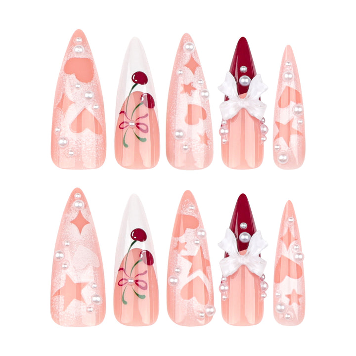 Artificial Nail Art with Festive Designs Stornfield