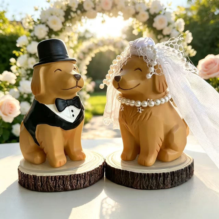 Wedding Dog Figurines Stornfield