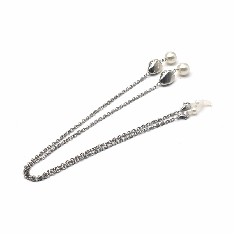 Elegant Adjustable Pearl Chain Earrings Stornfield
