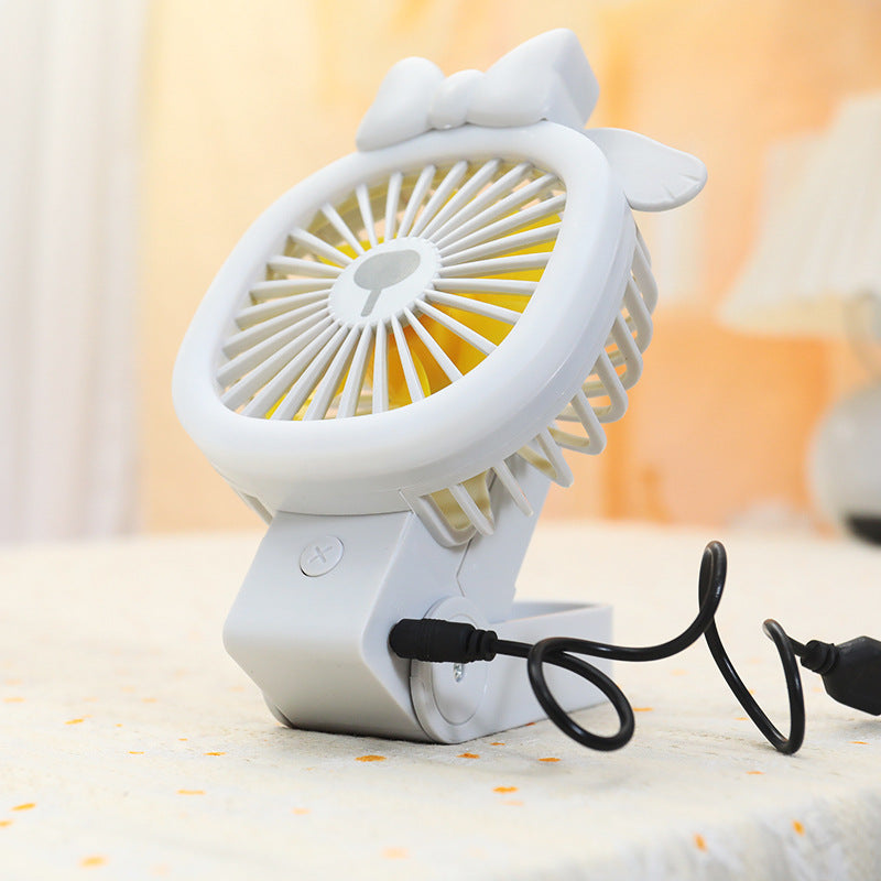 Women's Portable Handheld Fan with Cute Animal Design Stornfield