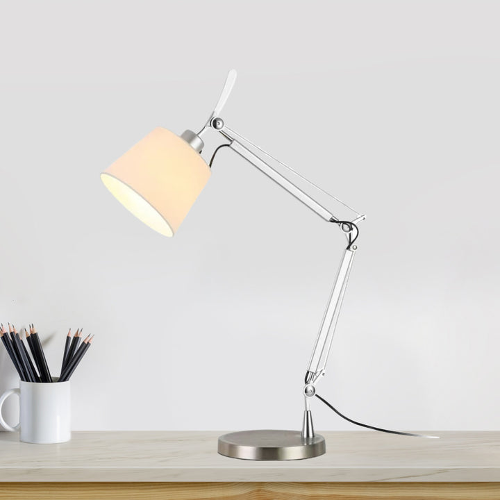 Adjustable Swing Arm Desk Lamp