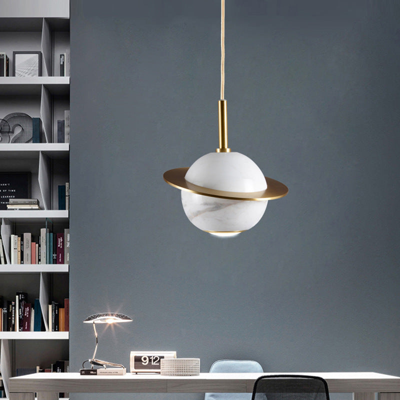 Artistic Planet Pendant Light