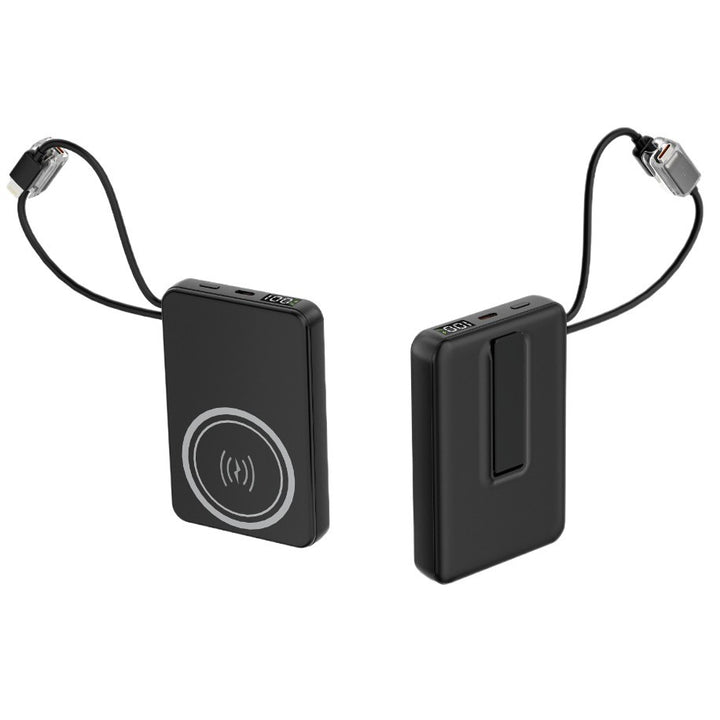 Compact power bank with integrated LCD display Stornfield