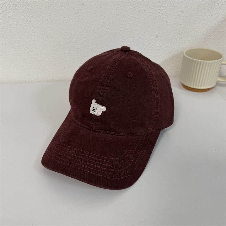 Women's Cute Embroidered Bear Cap Stornfield