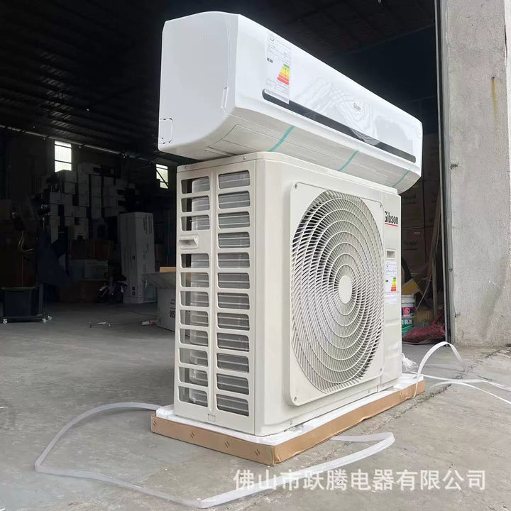 Unisex One Size Precision Wall-Mounted Split Air Conditioning System with Large Outdoor Condenser and Corrosion-Resistant Coils Stornfield