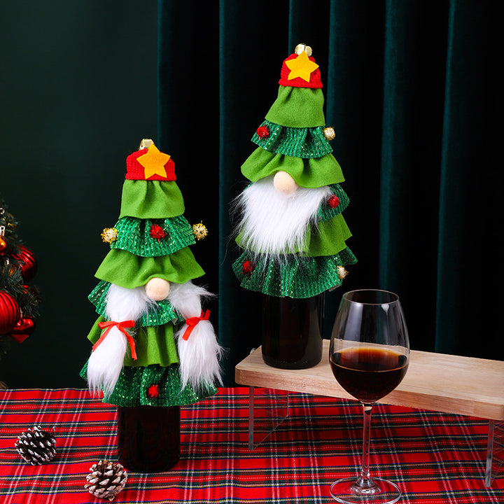 Creative bottle warmer in Christmas tree design Stornfield