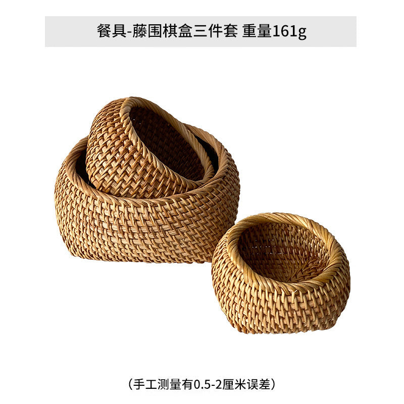 Ladies basket made of woven rattan Stornfield