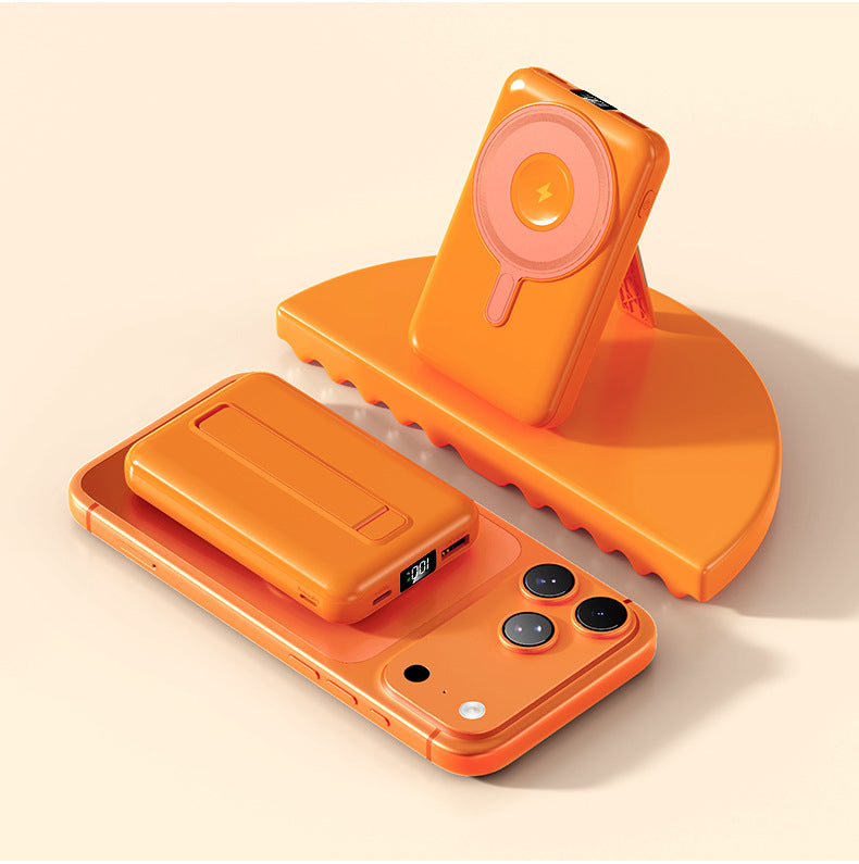 Compact Magnetic Power Bank with Stand Function Stornfield