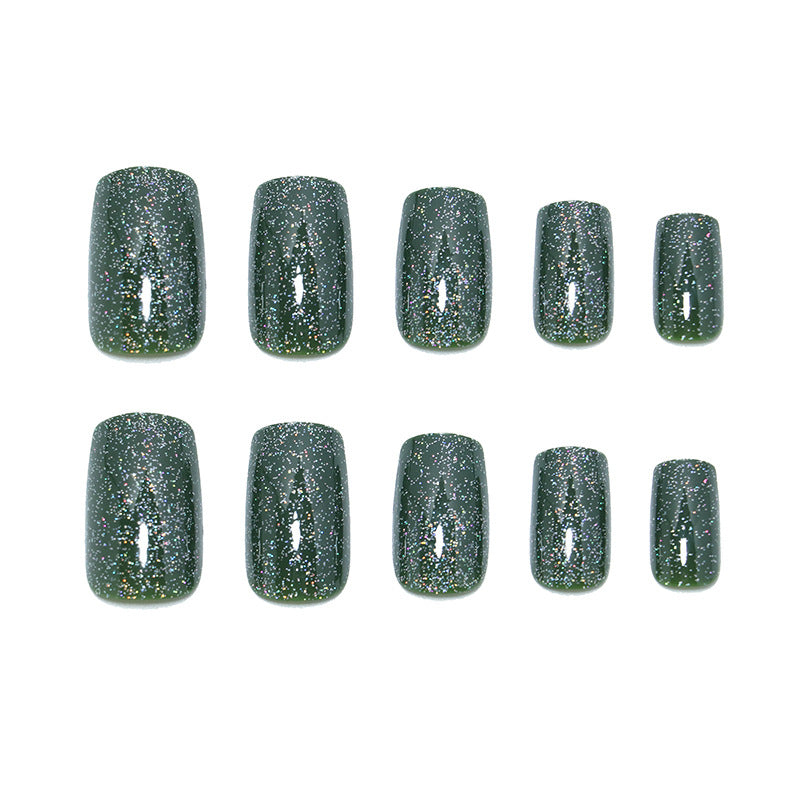 Glittering Press-On Nails Stornfield