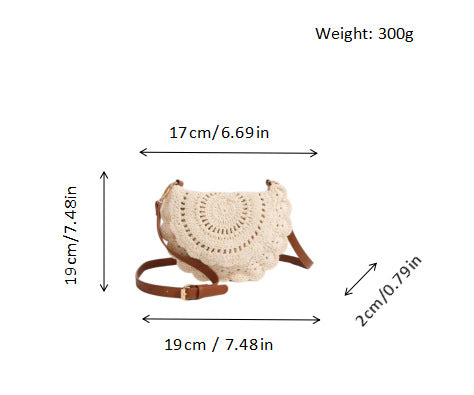 Handmade Crochet Shoulder Bag Stornfield