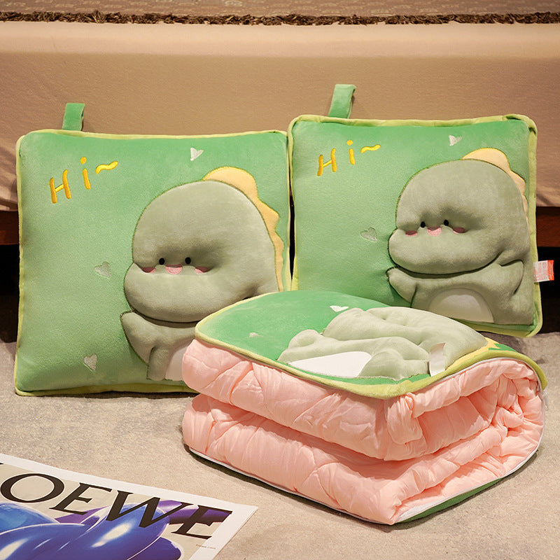 Plush Dog Cushion and Blanket Set Stornfield