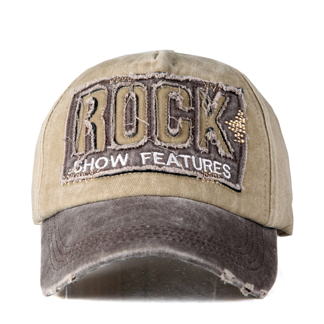 Men's Distressed Graphic Adjustable Baseball Cap Stornfield