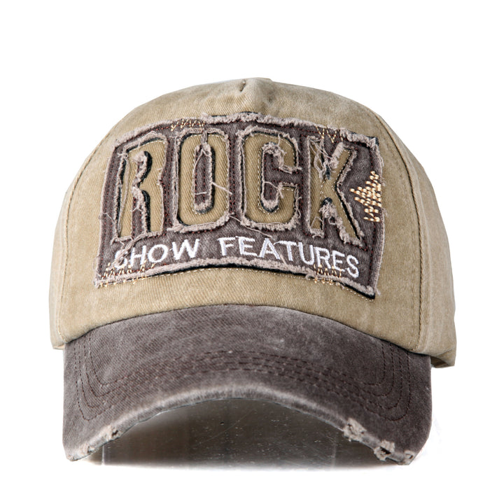 Men's Distressed Graphic Adjustable Baseball Cap Stornfield
