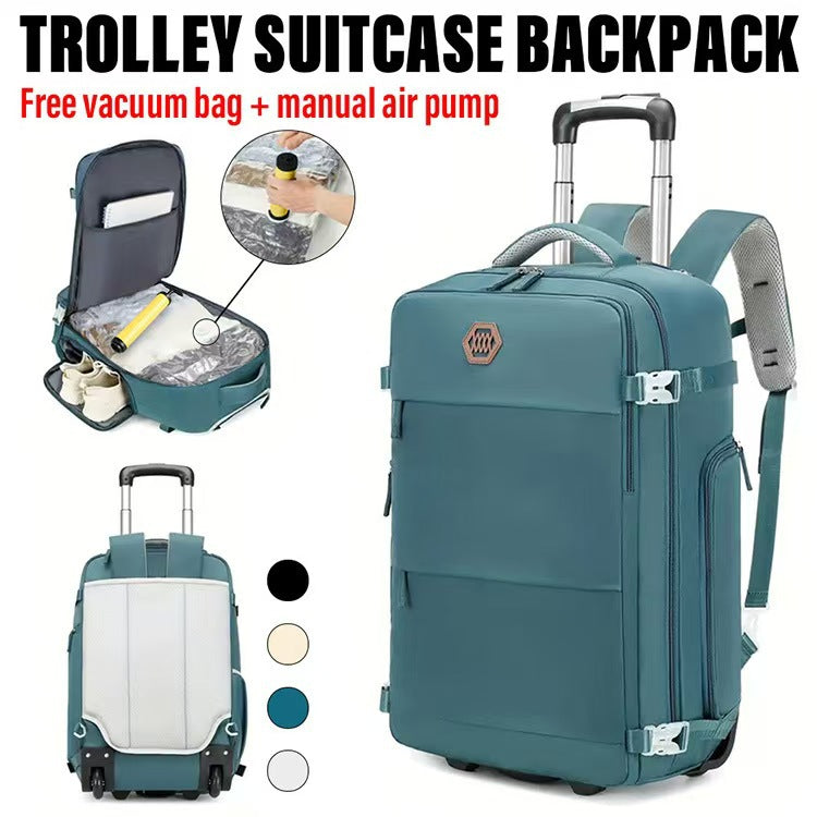 Versatile Trolley Suitcase Backpack