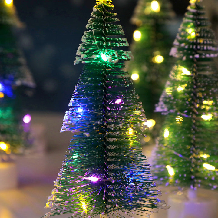Christmas tree with LED lighting