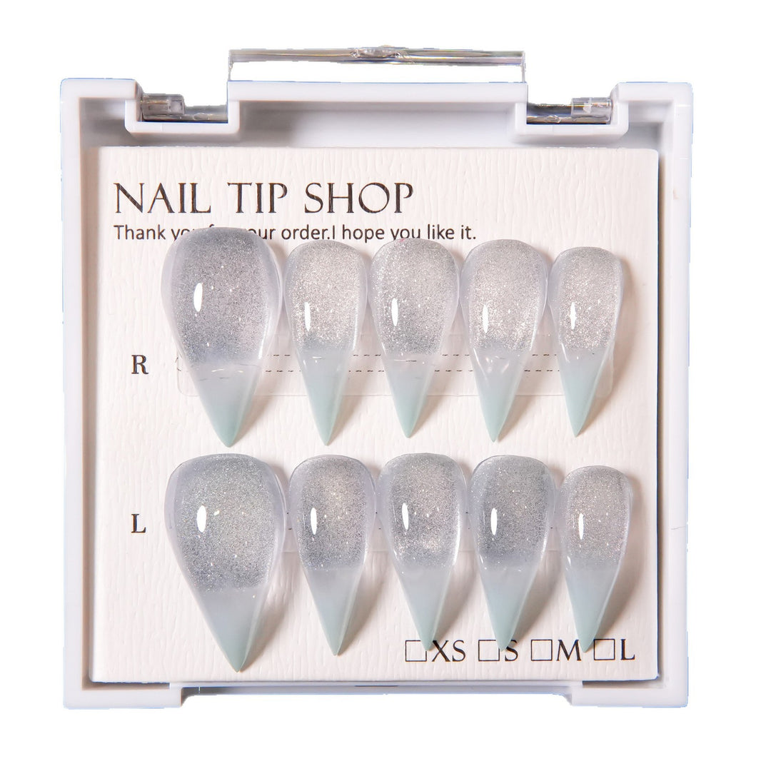 Glittering Stiletto Press-On Nail Set