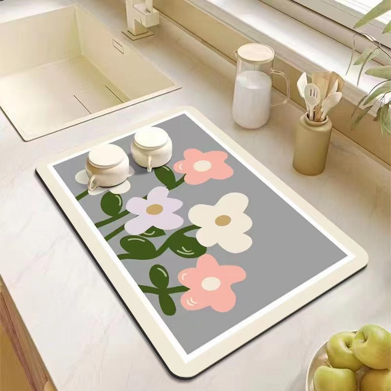 Decorative Kitchen Floor Mat Stornfield