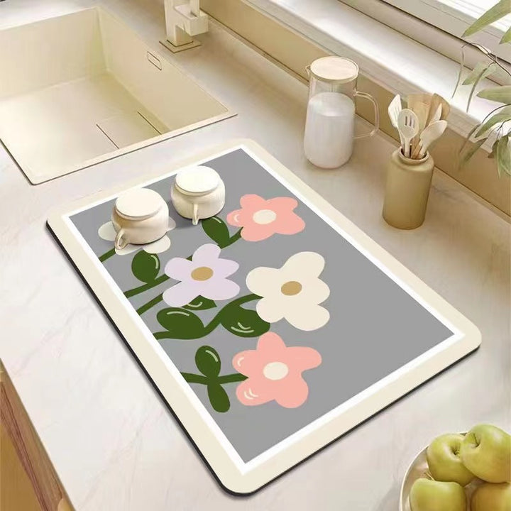 Decorative Kitchen Floor Mat Stornfield
