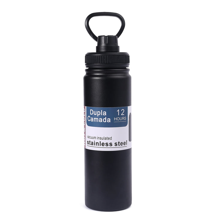 Ladies stainless steel vacuum water bottle with ergonomic handle Stornfield
