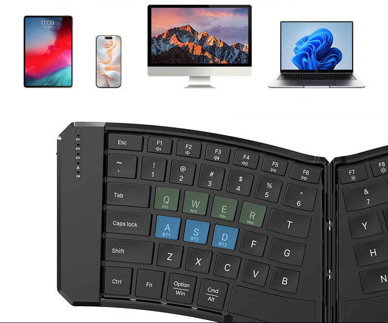 Portable Folding Bluetooth Keyboard Stornfield