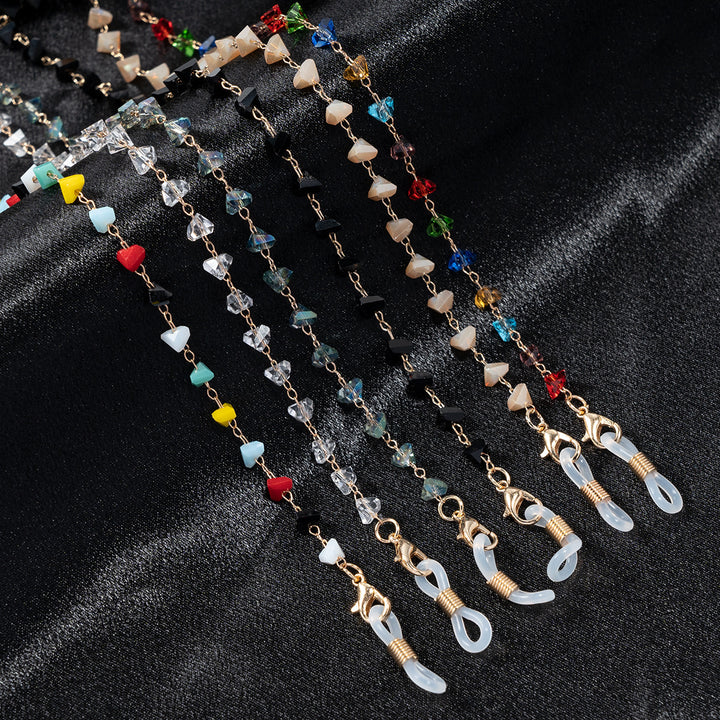 Chic Geometric Beaded Eyewear Holder Stornfield