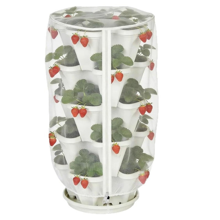 Multi-Layered Vertical Hydroponic Planter Cover Stornfield