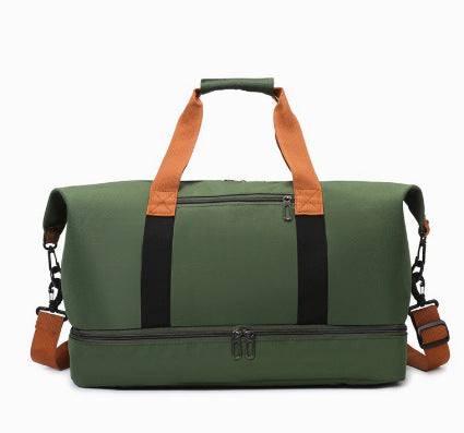 Sporty Travel Bag with Multifunctional Compartments Stornfield