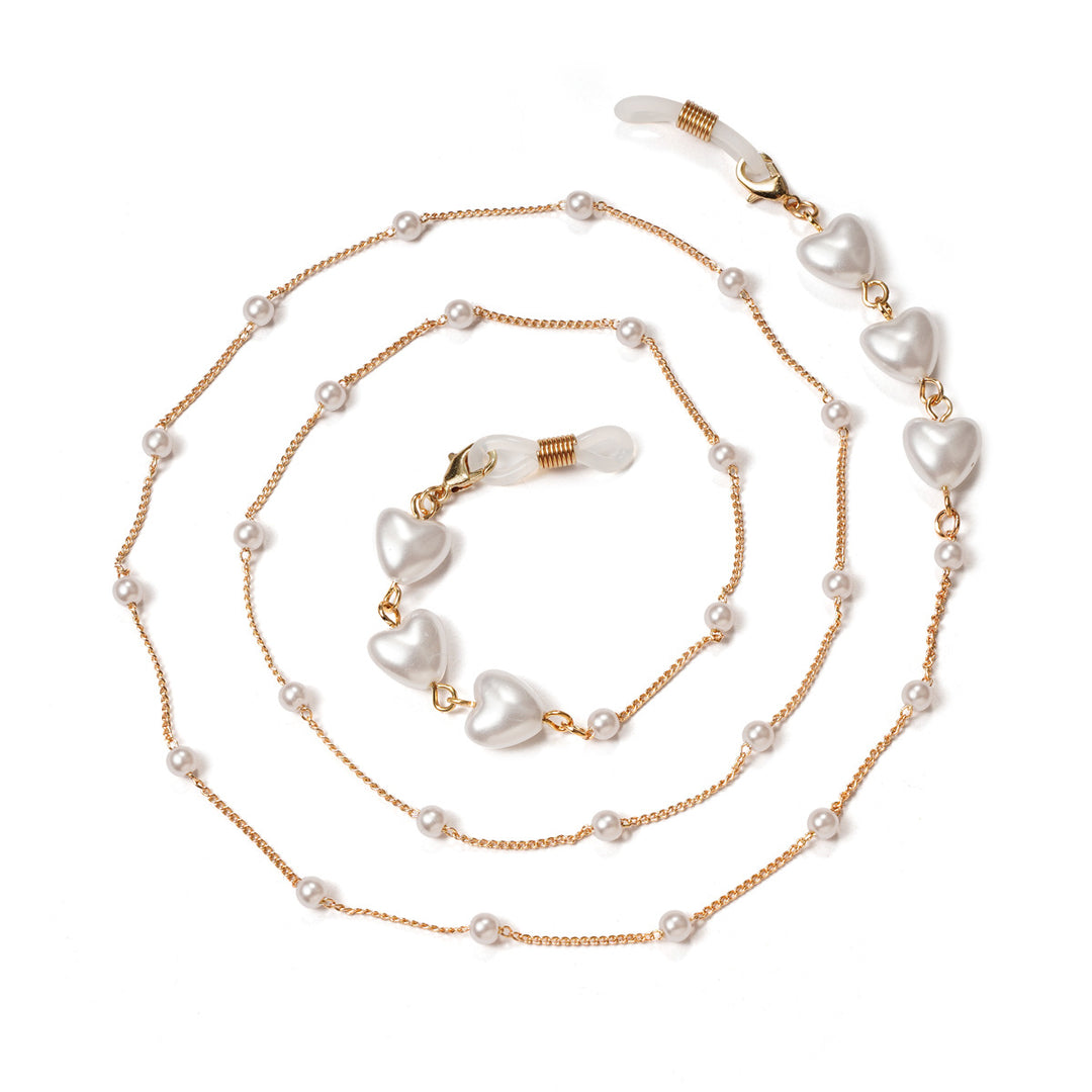 Elegant Heart-Shaped Pearl Chain Stornfield