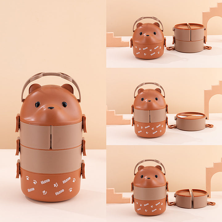 Cute Panda-Themed Food Storage Container