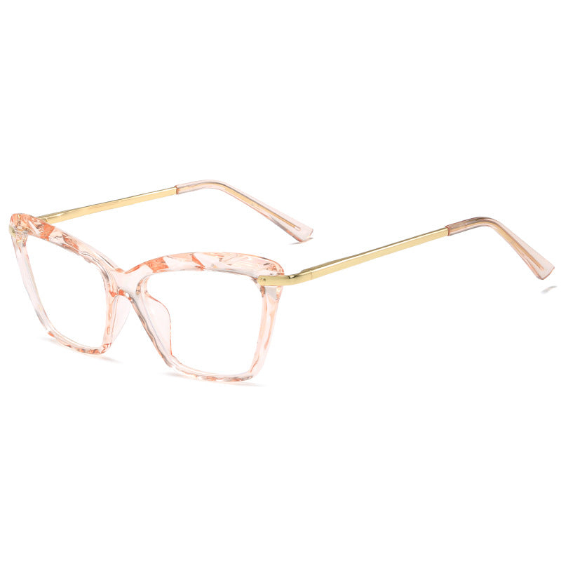 Women's fashionable oversized glasses with elegant metal frame Stornfield
