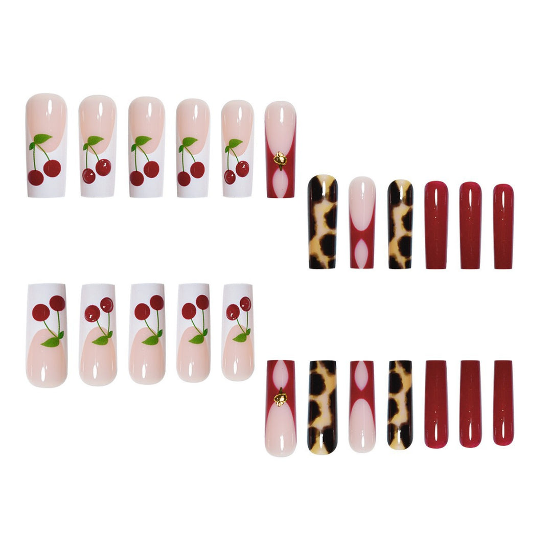 Artistic Long Nail Art Extensions Stornfield