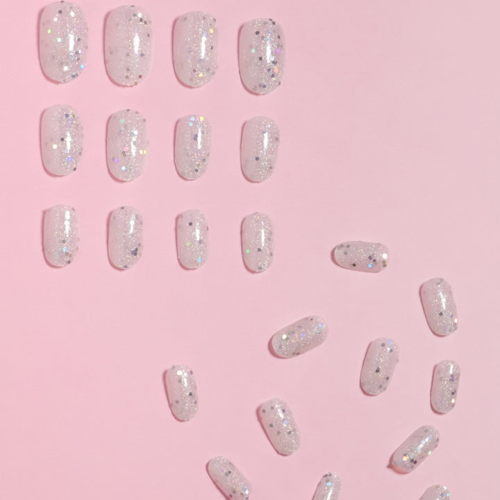 Glamorous Glittering Press-On Nail Set Stornfield